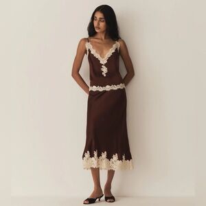 DOEN Elowen Skirt Cafe- Size M